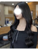 ヘアーメイク ダンス(hair make DANCE) *【米子】プルエクステで作る黒髪韓国ロング*