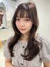 【スタイリスト限定】美髪カット+シルクオイルカラー+髪質改善コアTR ¥11550