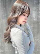 ティファ 栄(Tiffa)&nbsp;【20代30代】透明感ミルクティー×韓国風くびれロングレイヤー
