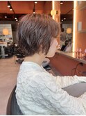 ゆるふわパーマ×くびれショート