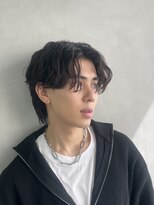 エイト ヘアサロン 渋谷本店(EIGHT) 波巻きセンターパート