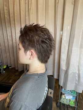 ヘアーイーダッシュ(HAIR E') スパイキーショートカラー