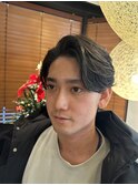ハンサムショート×ニュアンスパーマ