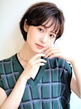 美容室9Aの写真/乾かすだけで決まる似合わせ小顔カット♪再現性と持ちの良さで、毎朝のセットが手ぐしで思い通りに◎