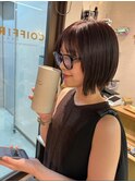 今っぽくて可愛い10代20代ショートボブ／長崎