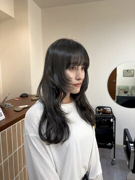 スケール(SCALE) 小顔見えする韓国風レイヤー【koyuki】