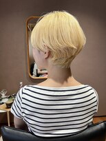 インザヌーク(INN the neuk)&nbsp;ブリーチデザインのショートボブ