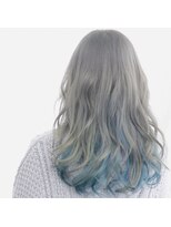 コキャン(COQUIN)&nbsp;グレージュアッシュ＋インナーカラーブルー