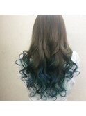 アッシュ系グラデーション