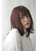 外ハネミディ