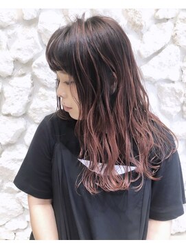 モアナ バイ ヘッドライト 沖縄豊見城店(Moana by HEADLIGHT) Moana豊見城#バレイヤージュ#ピンク