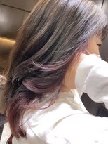 アース 三ツ境店(HAIR&MAKE EARTH) pink inner color