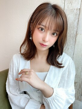 アフロート エル 錦糸町(AFLOAT L) 髪質改善/ショコラベージュ/ベビーバング/韓国風カール/ボブルフ