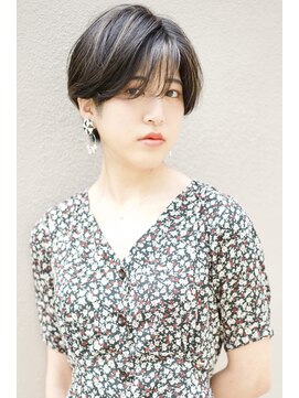 エイチヘアー(eichi hair) ハンサムショート×ハイライト