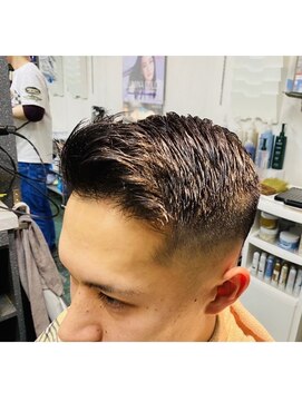 センス 大井町店 【SIDE】無造作フェード