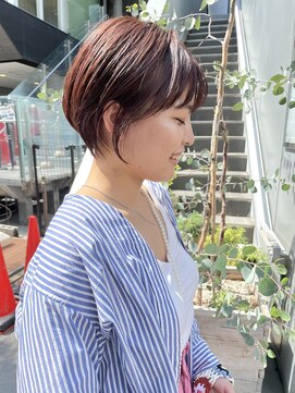 ヌード(NUDE) NUDE20代30代40代ボブショート大人ショートボブ前髪なしショート