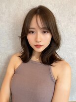 ルームバイシー 新宿(Loom. by Sea)&nbsp;大人ガーリー×ダークアッシュ[似合わせカット/ミディアム]