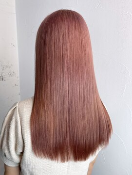 アルバム 渋谷パルコ(ALBUM) 髪質改善_チェリーブラウンフェミニンロング_ba417731