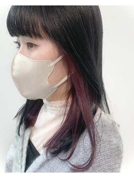 リンダバイネオリーブ 白楽店(Linda by neolive) 結んで隠せる垢抜けインナーカラーデザインカラー