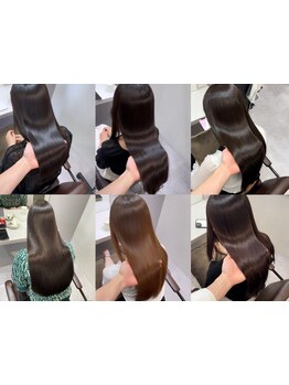 髪質改善☆話題の“水素トリートメント”で髪の内部からしっかり補修◎憧れの艶感溢れる美スタイルに…