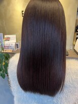 イーラヘアー(ERA HAIR)&nbsp;髪質改善ストレート艶髪シンプルナチュラルロングダークブラウン