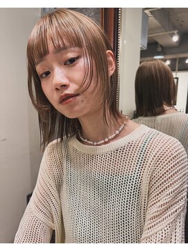 サロンドミルク 新百合ヶ丘店(salon de MiLK) フェイスレイヤーが可愛いbob 《五月女》