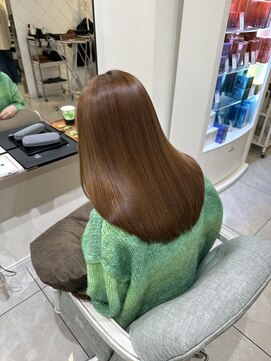 ブランニューイヴ 生駒店(Brand new eve) 小島の髪質改善ストレート