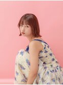 【La fith】切りっぱなしボブ×シースルーバング