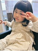 《HELLO'S 栄町店》 子供のボブスタイル 【佐藤 翔太】