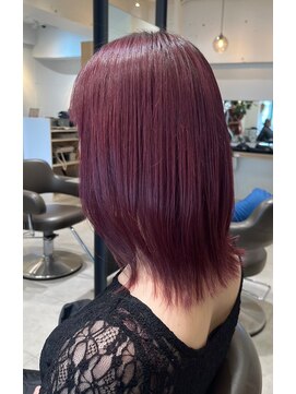 クラップス 弘明寺店(CLAPS) くびれレイヤー×グレープヴァイオレット