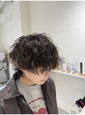 波巻きスパイラルパーマ