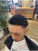 メンズパーマバックスタイル