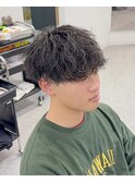 マッシュシャドウパーマ