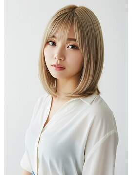 ライフイズ プレジャー 磐田中泉店(Life is… PLEASURE) ＃磐田　ハイトーンボブ