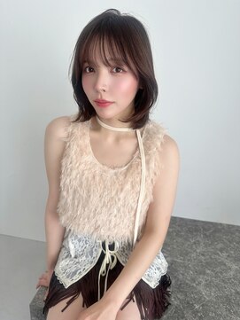 アリスバイアフロート 自由が丘(ALICe by AFLOAT) ヘーゼルグレージュハッシュボブ