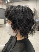 ニュアンスパーマ/レイヤーボブ[中崎町/梅田駅］