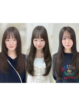 個性に合わせたカットで毎日のスタイリングが楽しくなるようなヘアデザインを♪イメージチェンジにも◎