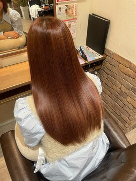 ヘアメイク シュシュ(Hair make chou chou) 髪質改善　艶髪　ピンクブラウン