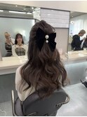 ライブヘアセット【ハーフアップ】