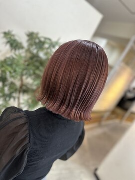 ティグルフォーヘア(TIGRE for hair) モーブブラウン/ミニマルボブ