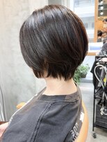 ヘアアンドライフ エジェリデイズ(hair&life egerie days)&nbsp;縮毛矯正でショートボブ/20代/30代/40代