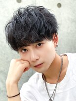 エルマーク 梅田(L-MARK)&nbsp;波巻きスパイラル/men's/ツイストスパイラル/メンズパーマ/学割