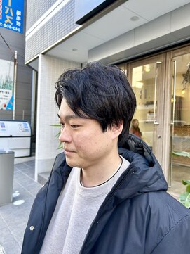 リベストバイジェービー 稲毛(li best. byjb) ダークアッシュ/大人ガーリー/似合わせカット[稲毛/白髪ぼかし]