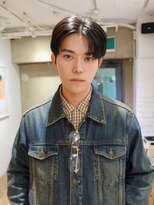 ローレン(LOREN)&nbsp;ベリーショート/ダークアッシュ/ニュアンスパーマ/韓国マッシュ