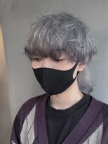 men's salon Gaudi 池袋店【メンズサロン ガウディ】 エンドカラー×メンズウルフカット