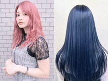 湘南台で叶うブリーチ×高発色カラー【ハイトーンカラー】[ブリーチ/ダブルカラー/ケアブリーチ]