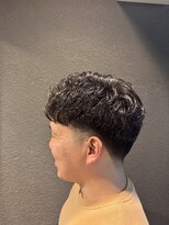 ヤスムラ(YASUMURA)&nbsp;初パーマでビジネスライクに！【西宮北口/理容室/メンズカット】