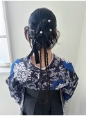 個性派カチモリヘア