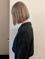 ロチカバイドールヘアー 心斎橋(Rotika by Doll hair)&nbsp;ワンブリーチで叶える透明感ベージュ1
