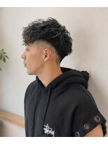 ビーアップヘアー(be:up hair)&nbsp;清潔感UP｜ナチュラルフェード×無造作ショート